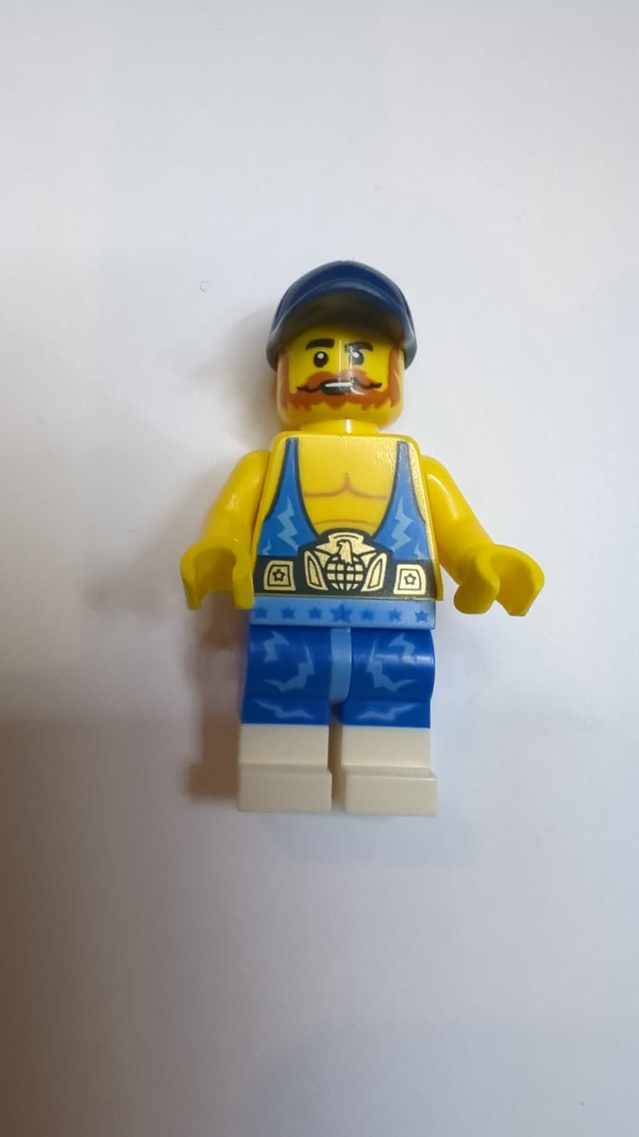 NEU sportliche Minifigur, Strandproll, mit Cappi