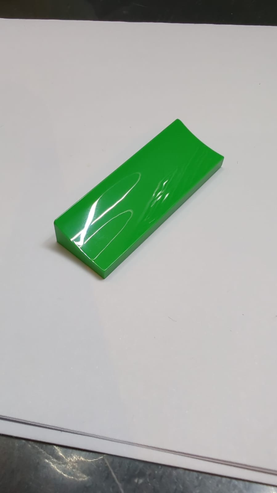 NEU Bogenstein 6 x 2 x 5/6 invert mediumgrün