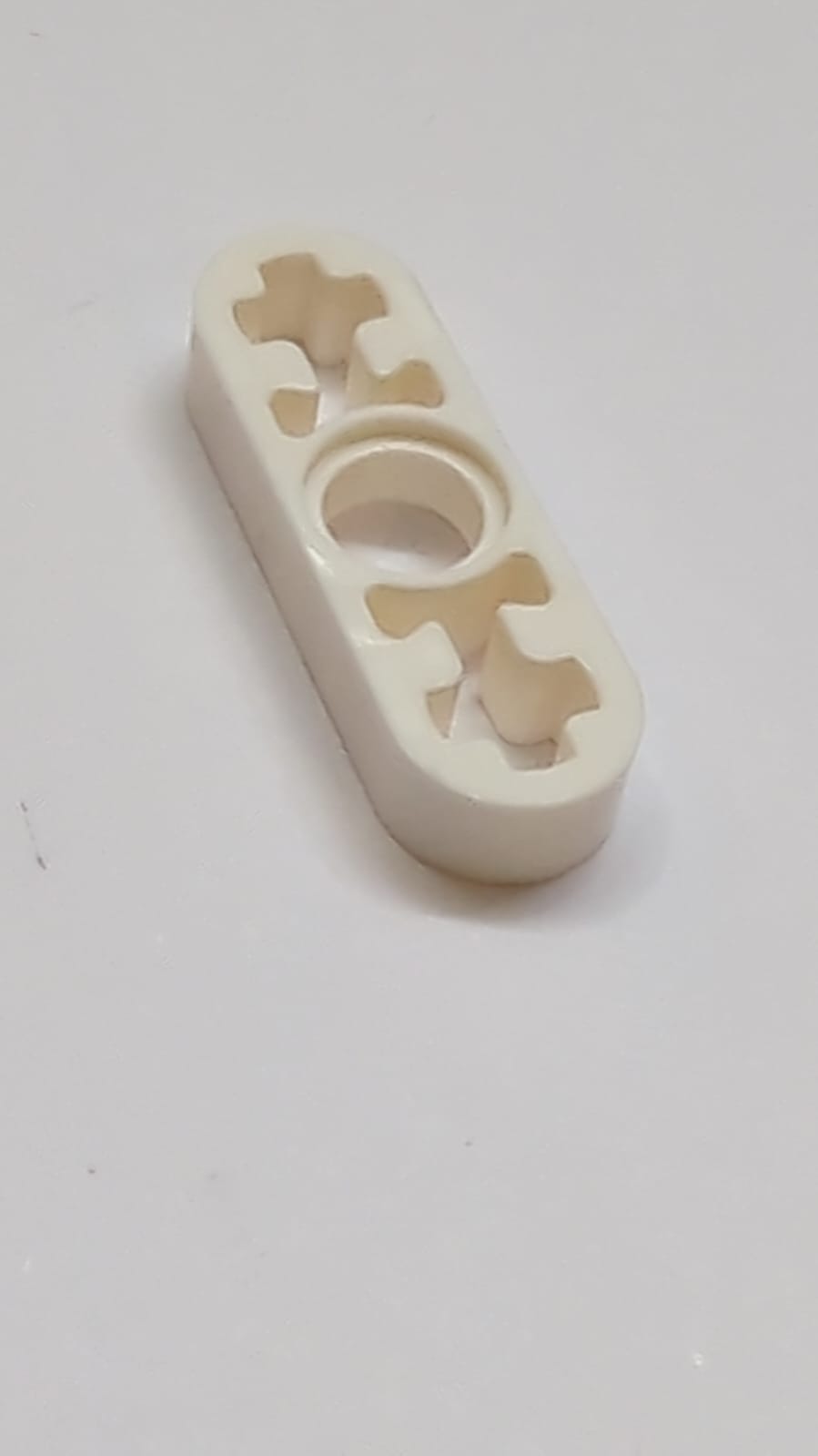 NEU Technik, Liftarm dünn 1 x 3 - Achslöcher weiß