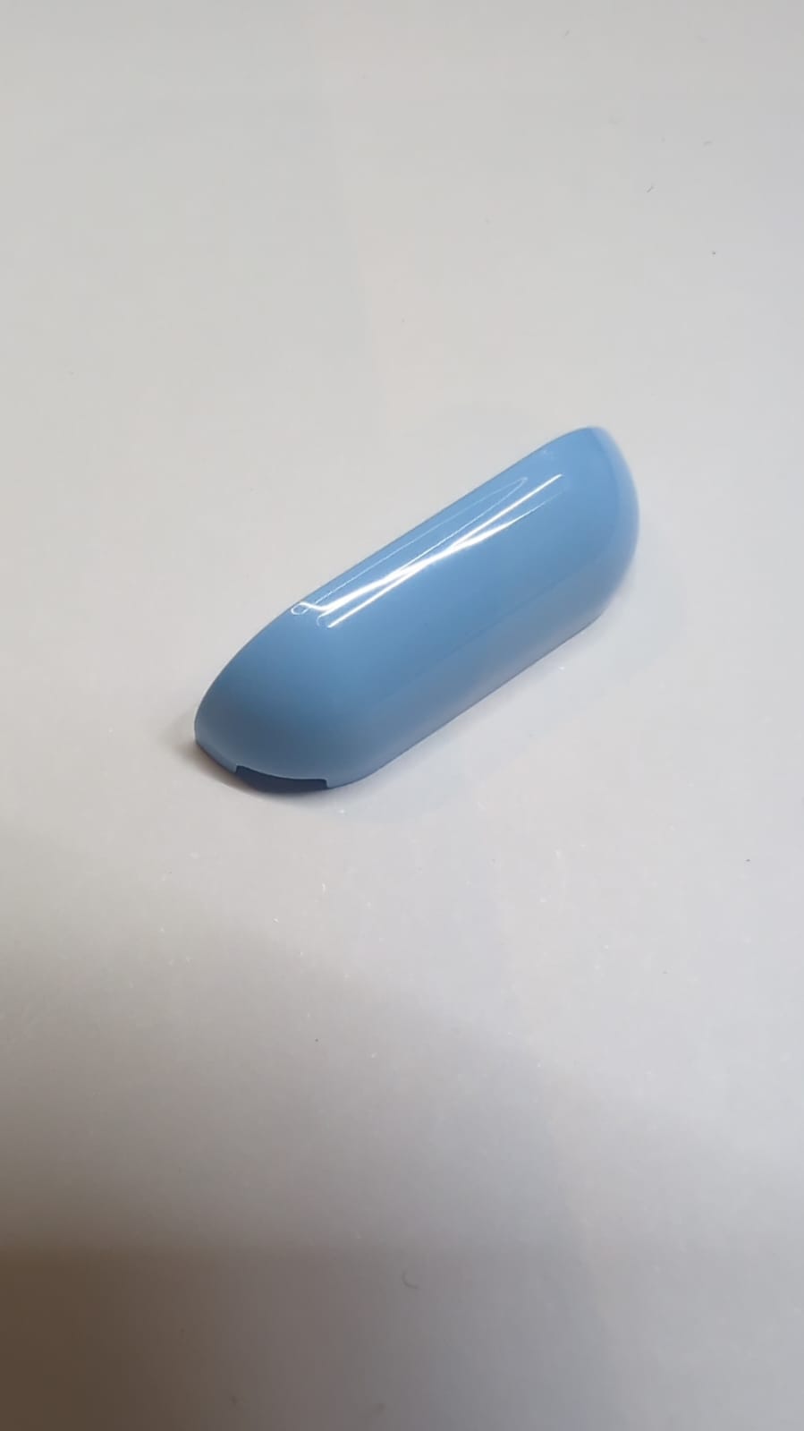 NEU Bogenstein 1 x 4 mit runden Enden hellblau