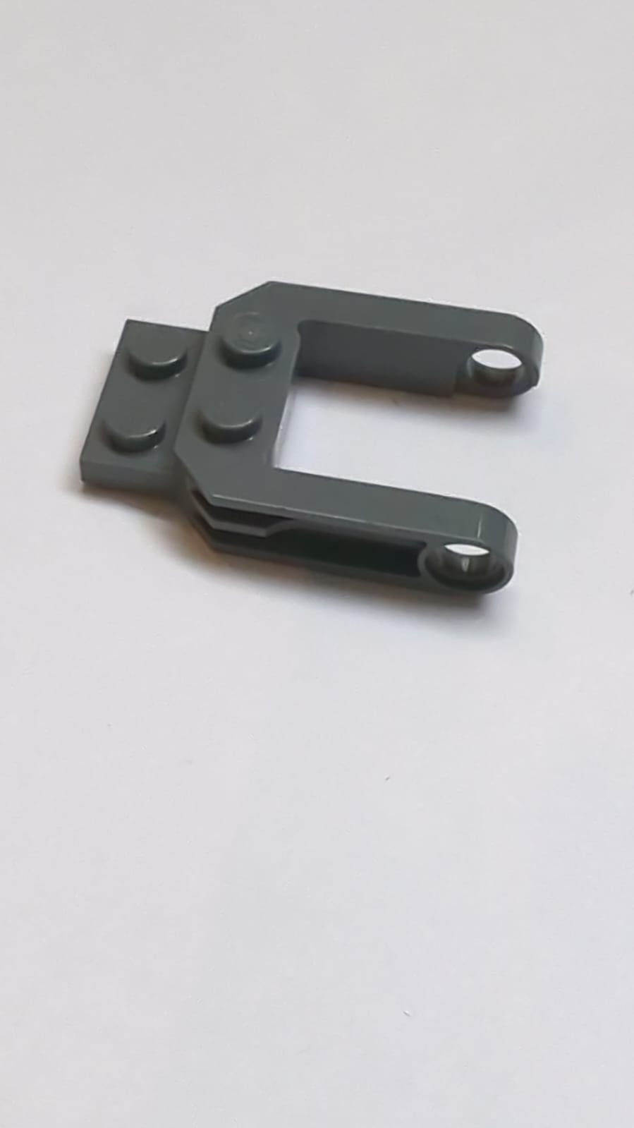 NEU Fahrzeug, Basis 2 x 2 x 2/3 Radgabel mit 2 Armen und Stiftlöchern neudunkelgrau