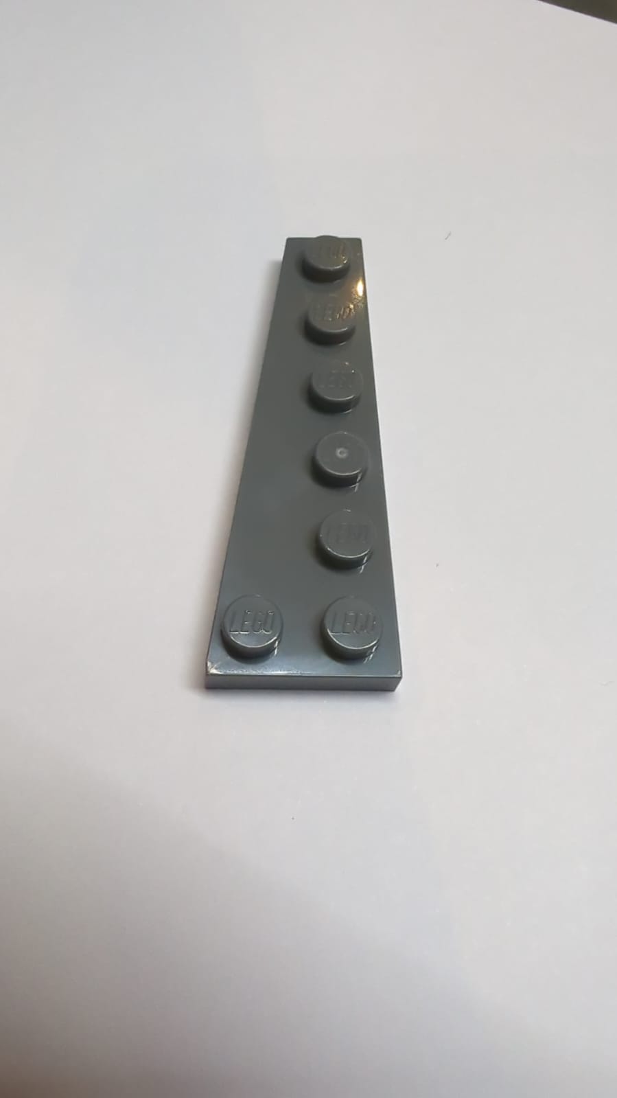 NEU Flügelplatte 6 x 2 links neudunkelgrau