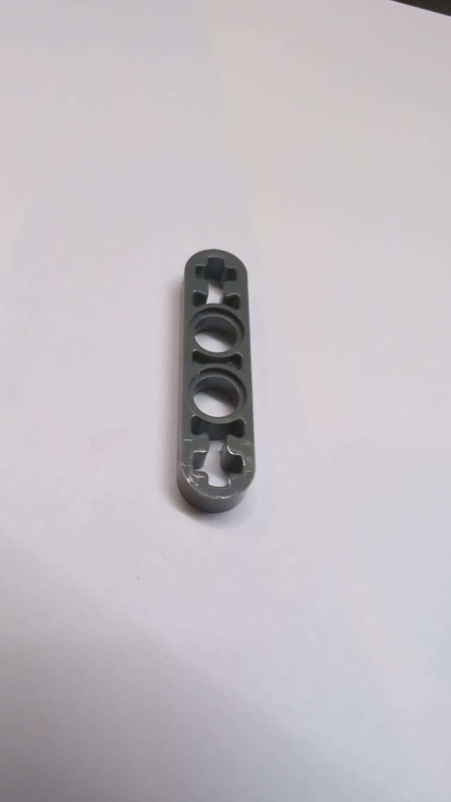 NEU Technik, Liftarm dünn 1 x 4 - mit Achslöchern neudunkelgrau