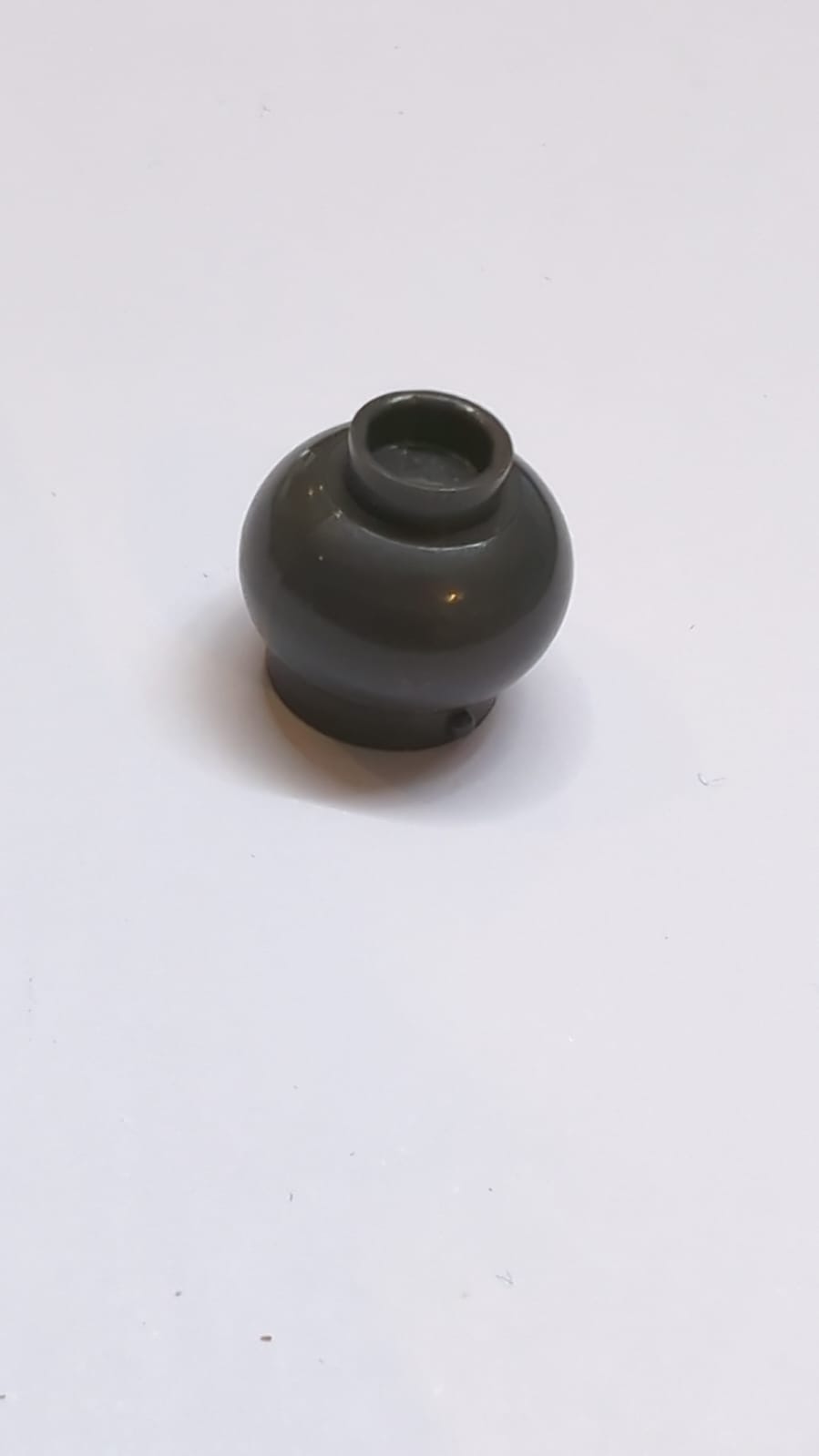 Minifigur, kleiner Utensilienbehälter mit Griffhaltern titan