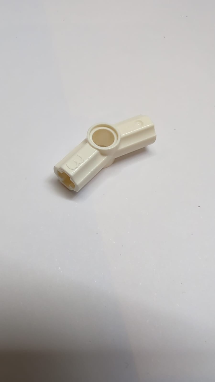 NEU Technik, Achse- Pin- Verbinder #3 - 157.5° weiß