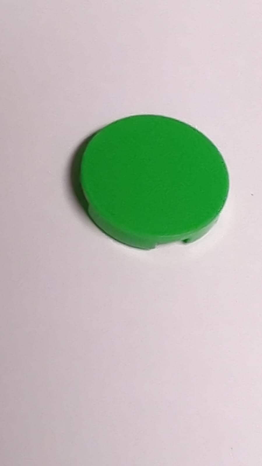 NEU Fliese, rund 2 x 2 mit Noppenhalter mediumgrün