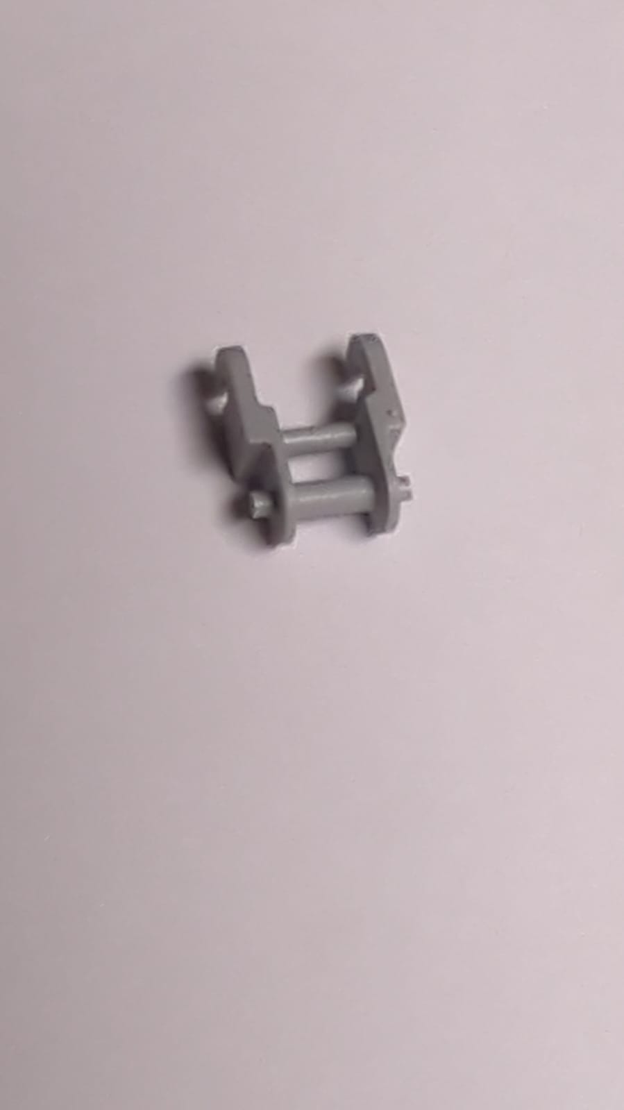 NEU Technik Kettenglied Lauffläche neuhellgrau