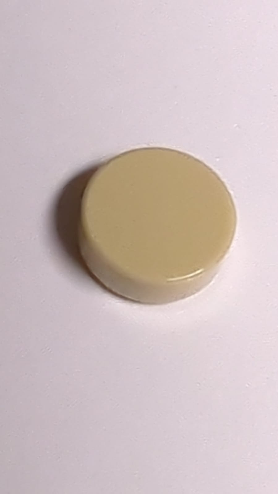 NEU Fliese, rund 1 x 1 beige