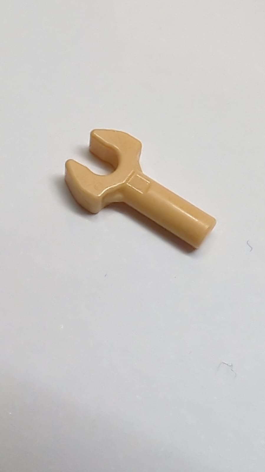 NEU Bar 1L mit Clip Mechanischer Greifer - Geschnittene Kanten und Loch an der Seite beige (medium)