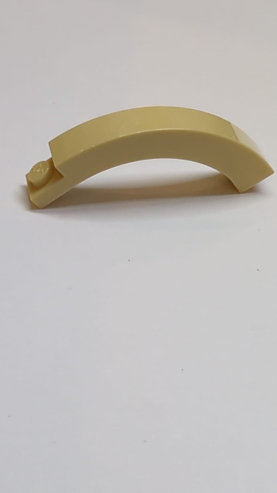 NEU Bogen 1 x 5 x 3 1/3 gebogene Oberseite beige