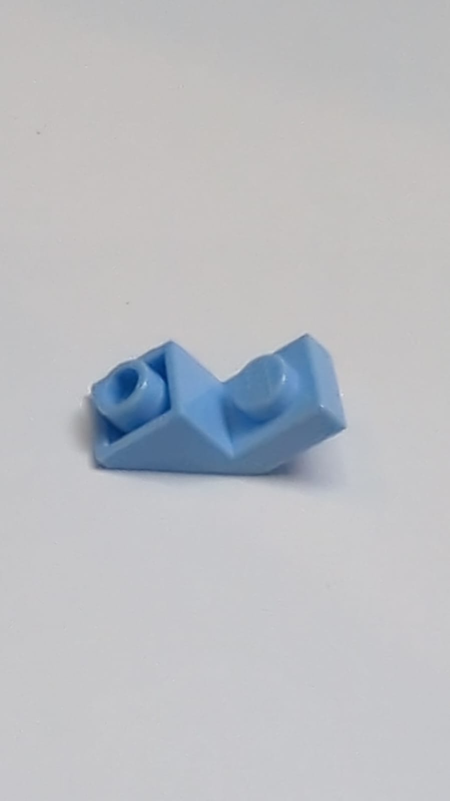 NEU Schräge, umgekehrte 45 2 x 1 mit 2/3 Ausschnitt hellblau