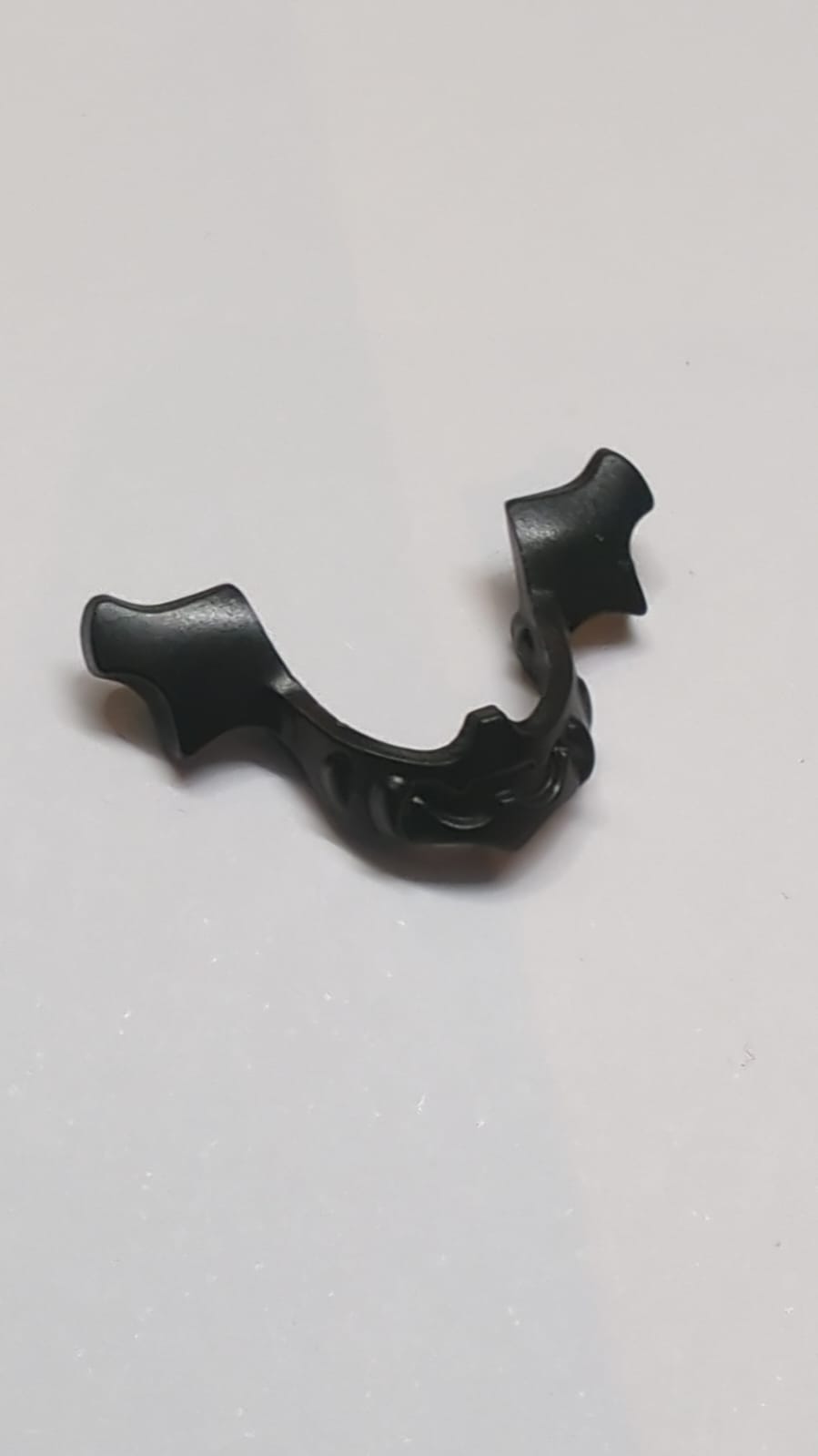 Minifigur, Visier-Kinnschutz Aufwendig schwarz