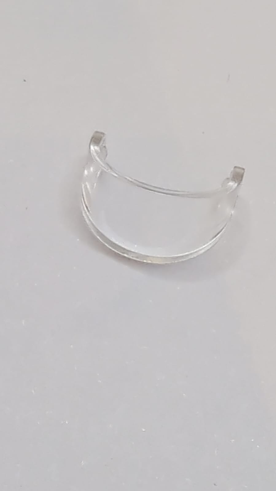 Minifigur, Standard-Visier transparent weiß