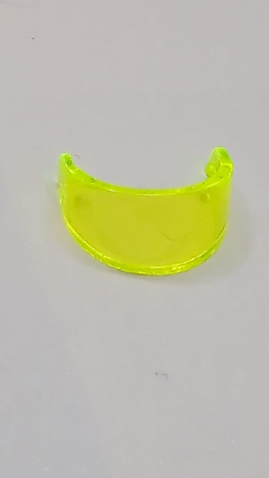 Minifigur, Standard-Visier transparent neongrün