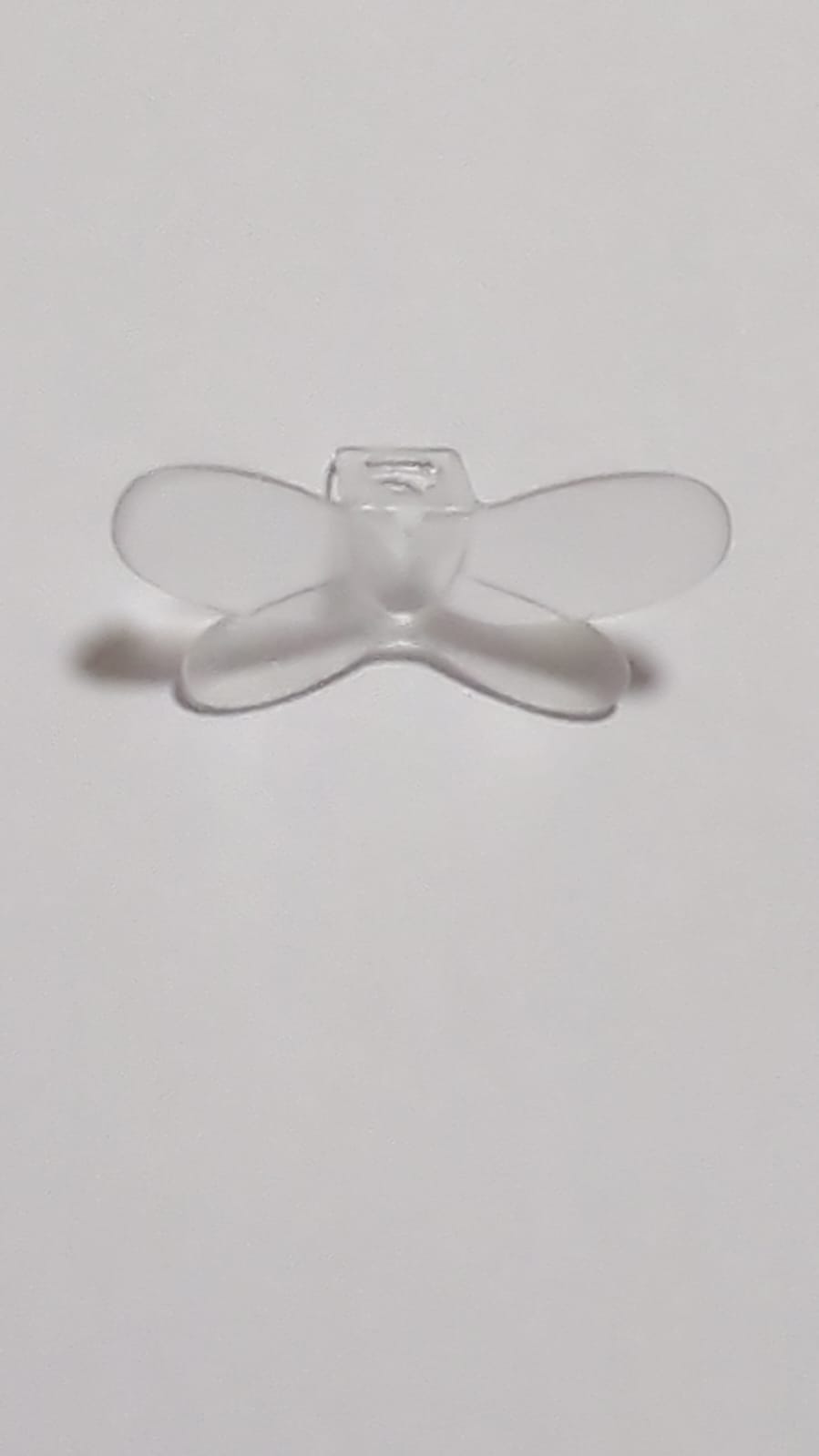 NEU Minifiguren-Flügel Insekt erweitert mit Halshalterung transparent klar