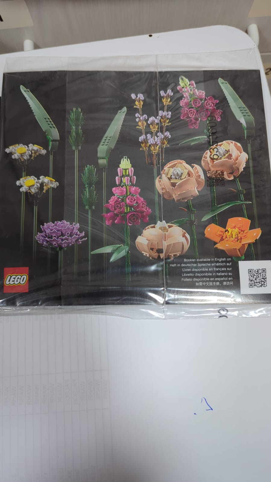 NEU Anleitung 10280 Blumenstrauß