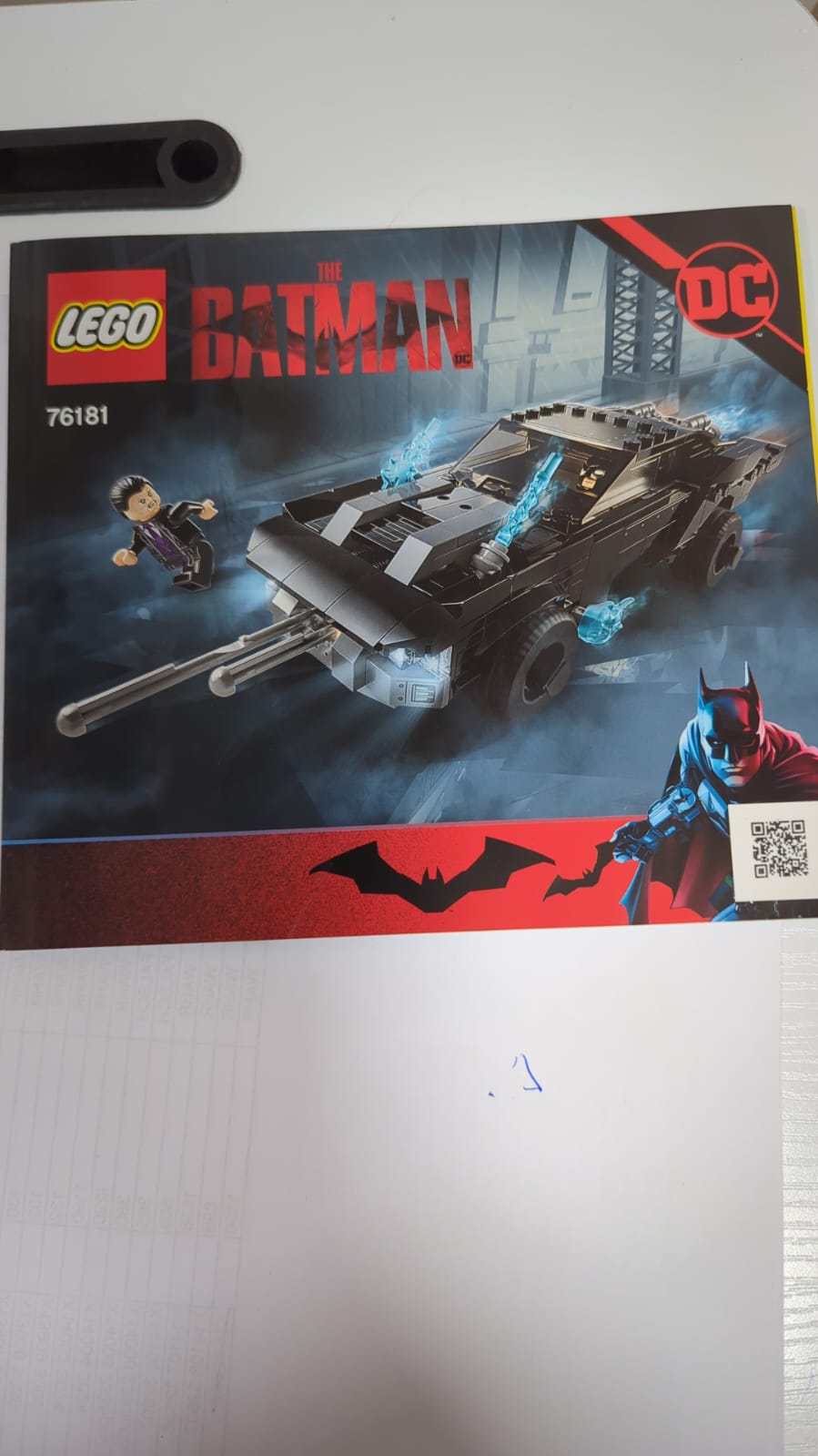 NEU Batmobile: The Penguin Chase - Anleitung 76181