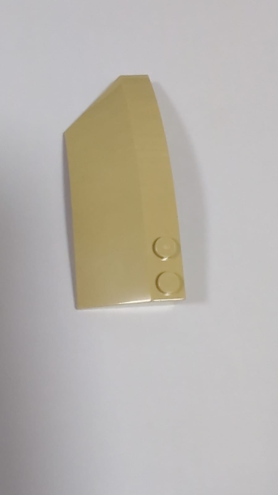 NEU Schräge Kotflügel 8 x 3 x 2 oben links beige