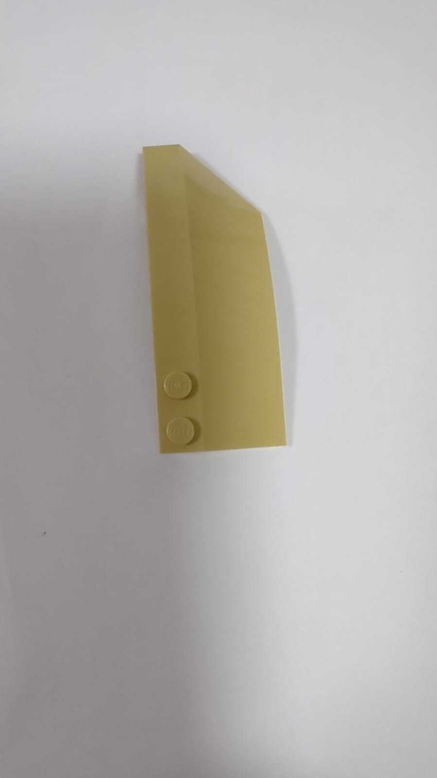 NEU Schräge Kotflügel 8 x 3 x 2 oben rechts beige