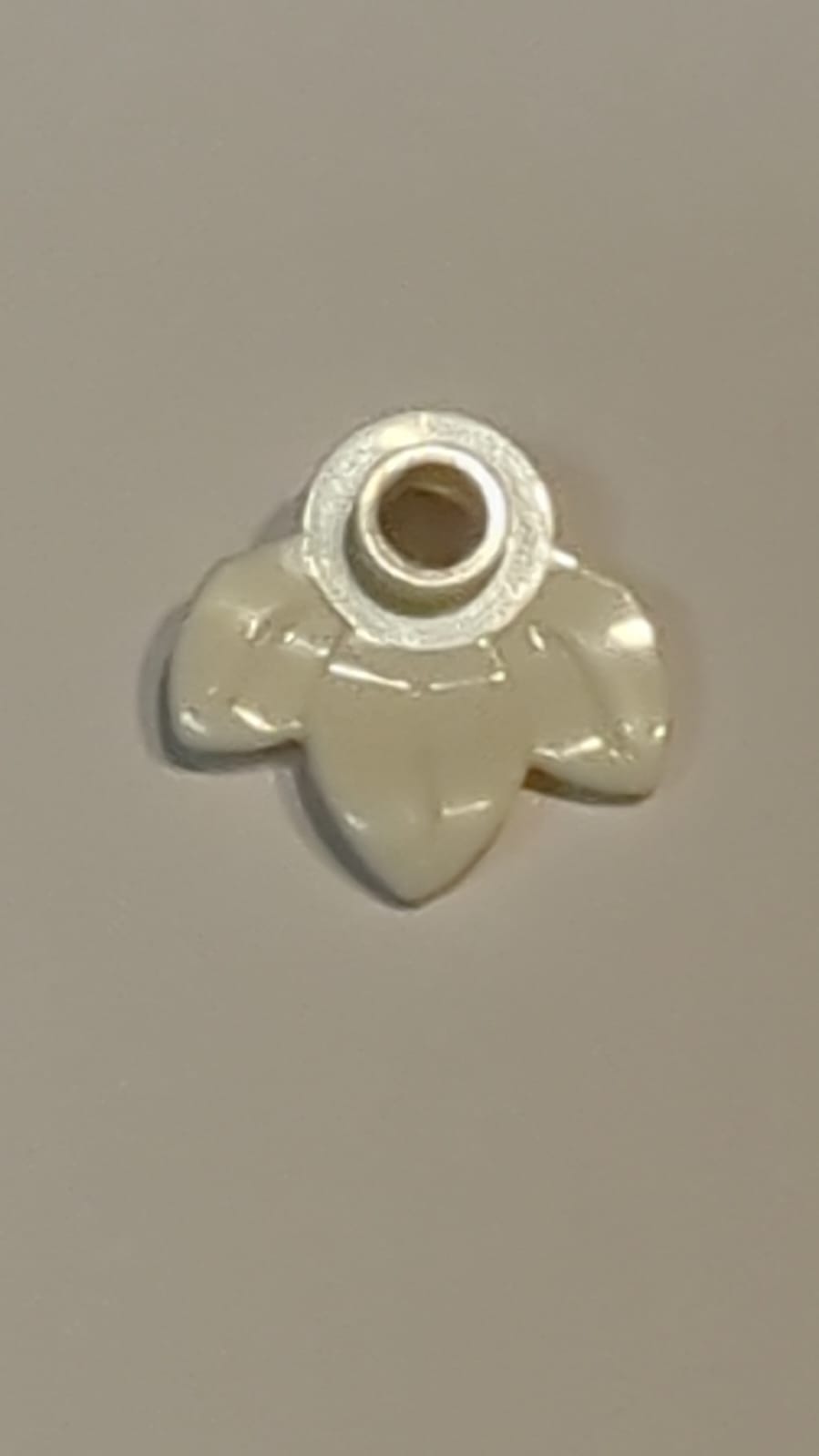 NEU 1 x 1 Pflanzenblatt, 3fach weiß