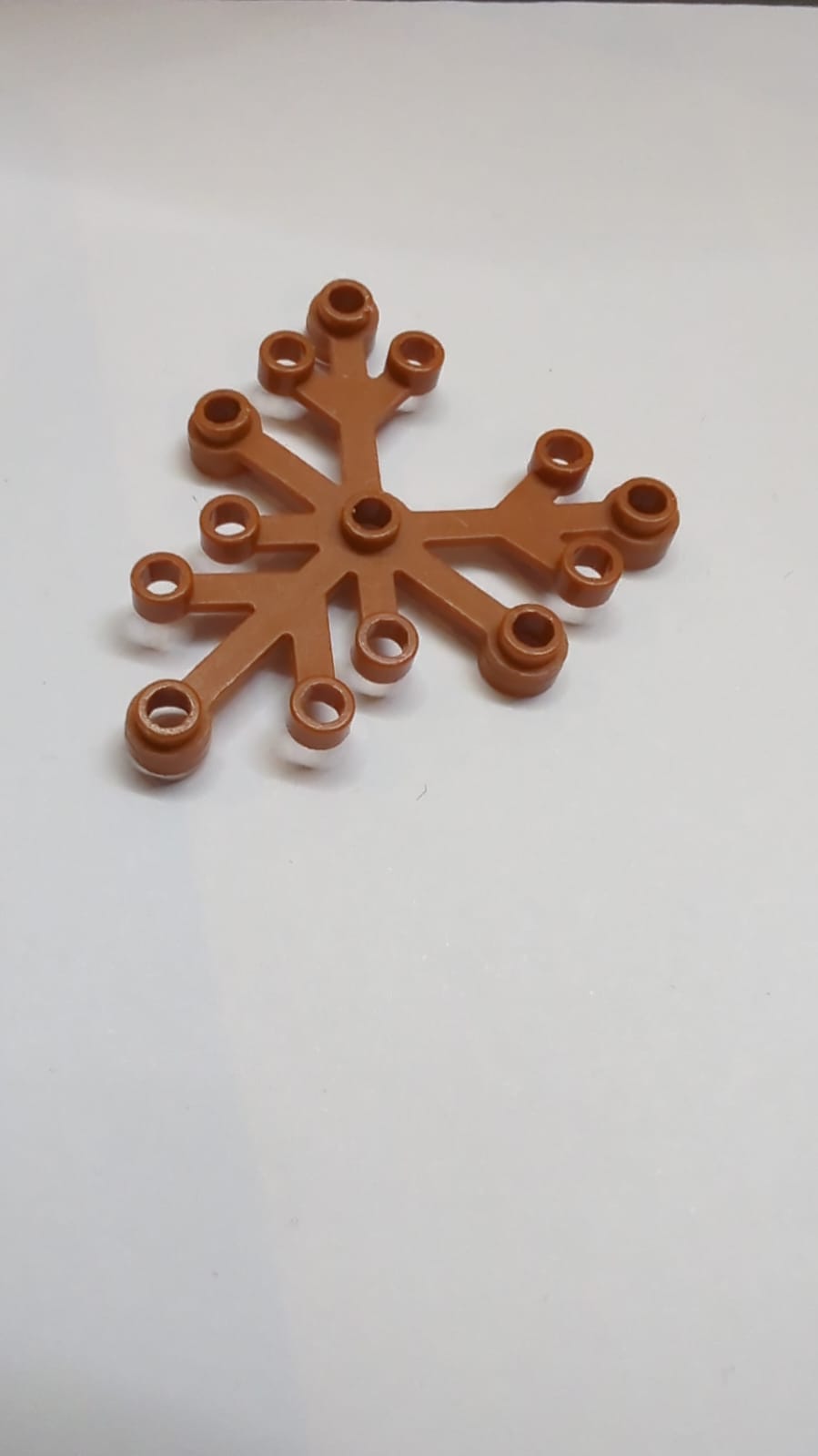 6x5 Pflanzenblätter Zweig dunkelorange