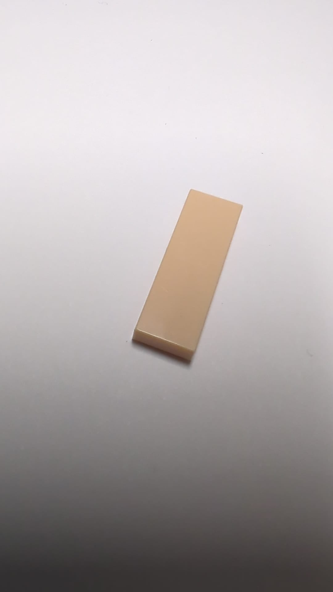 NEU Fliese 1 x 3 nougat (hell)