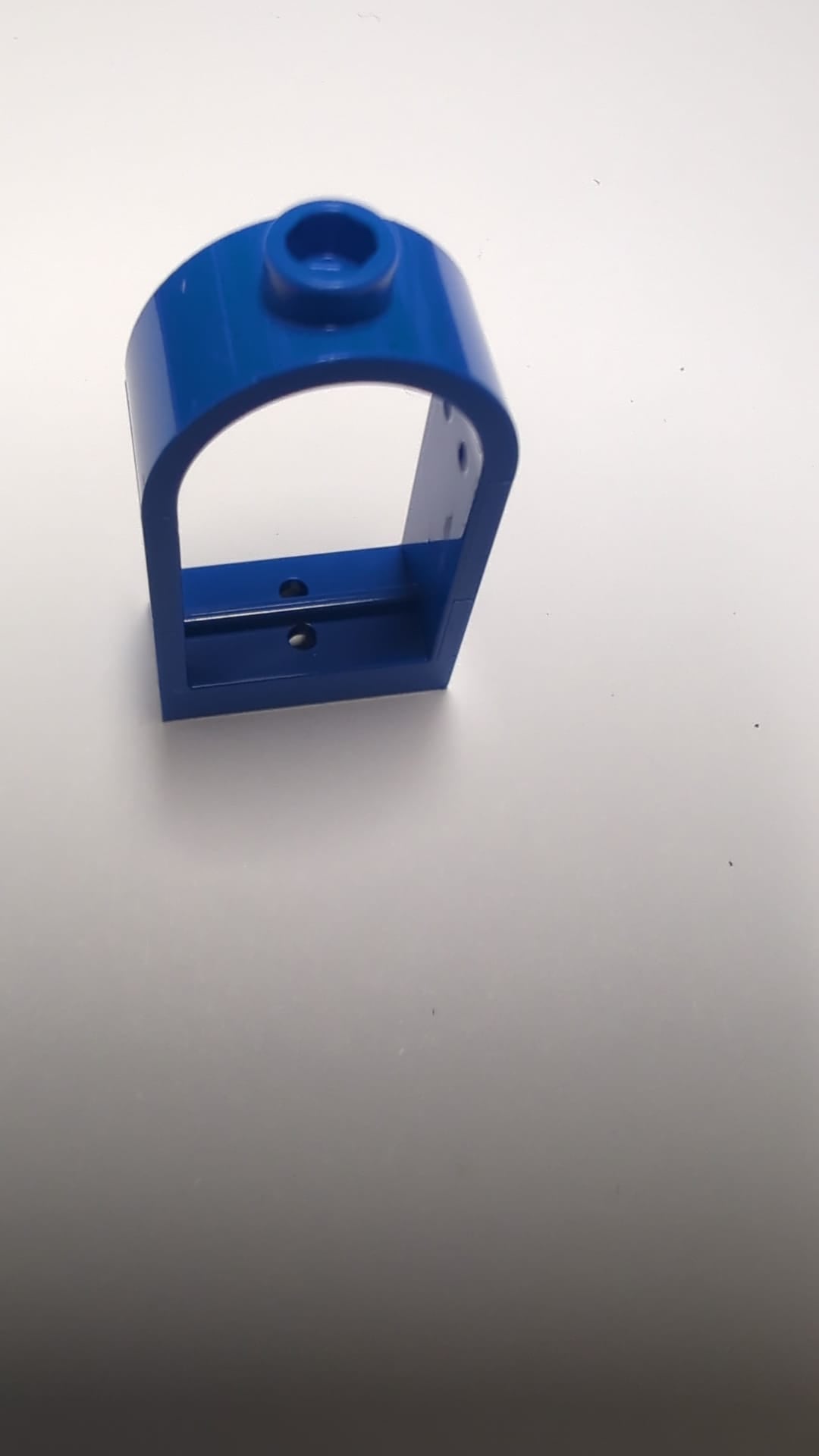 NEU Fenster 1 x 2 x 2 2/3 mit runder Oberseite blau