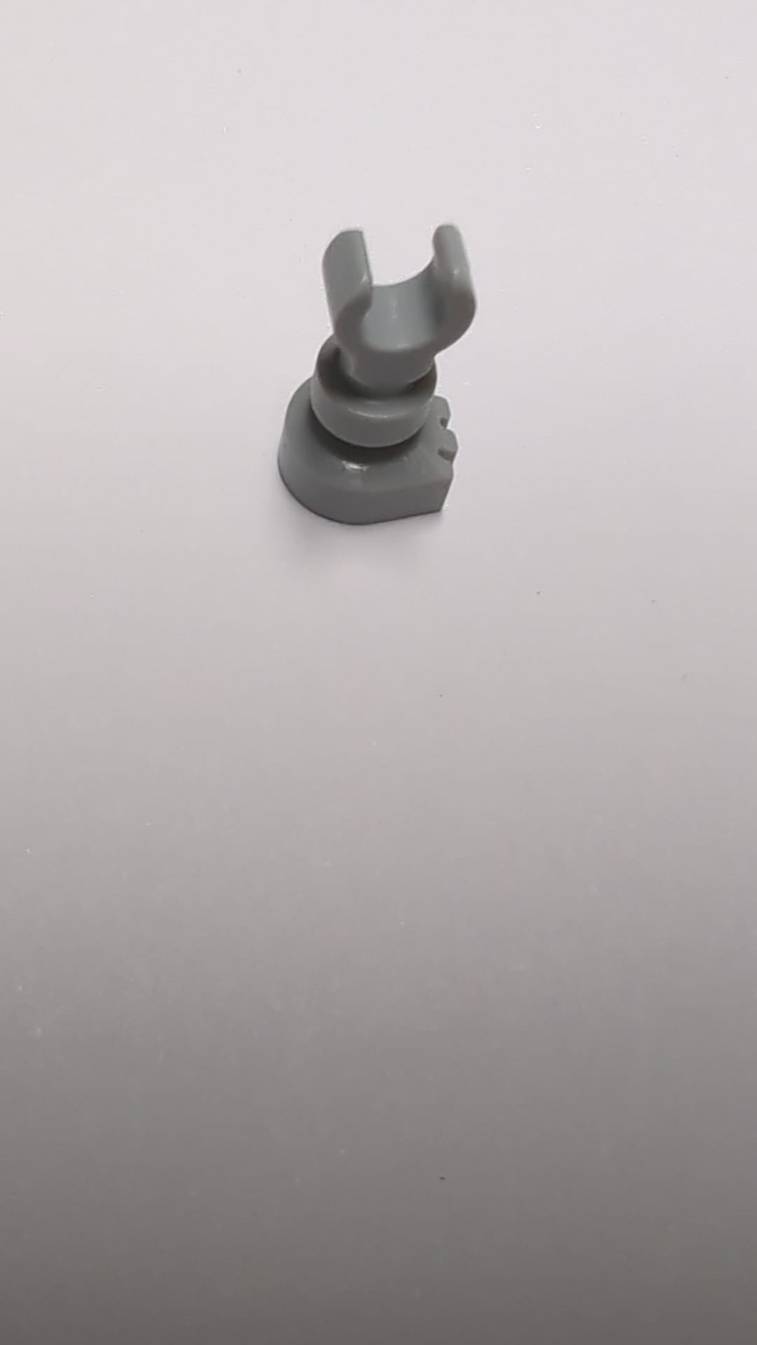 NEU Minifigur, Bein Skelett neuhellgrau