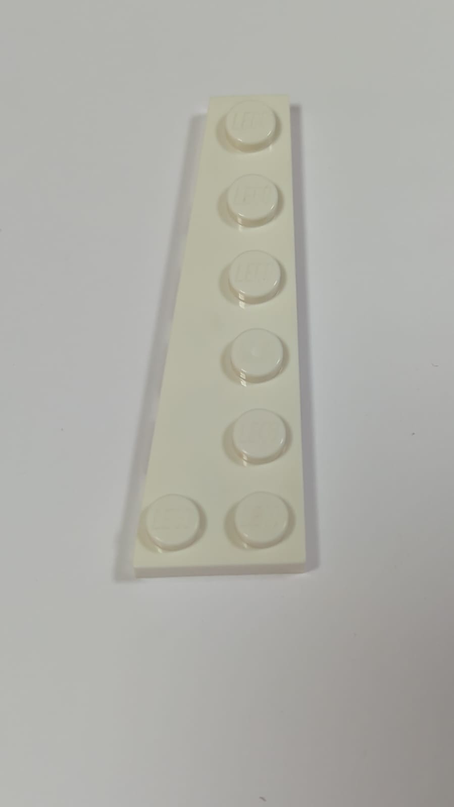 NEU Flügelplatte 6 x 2 links weiß