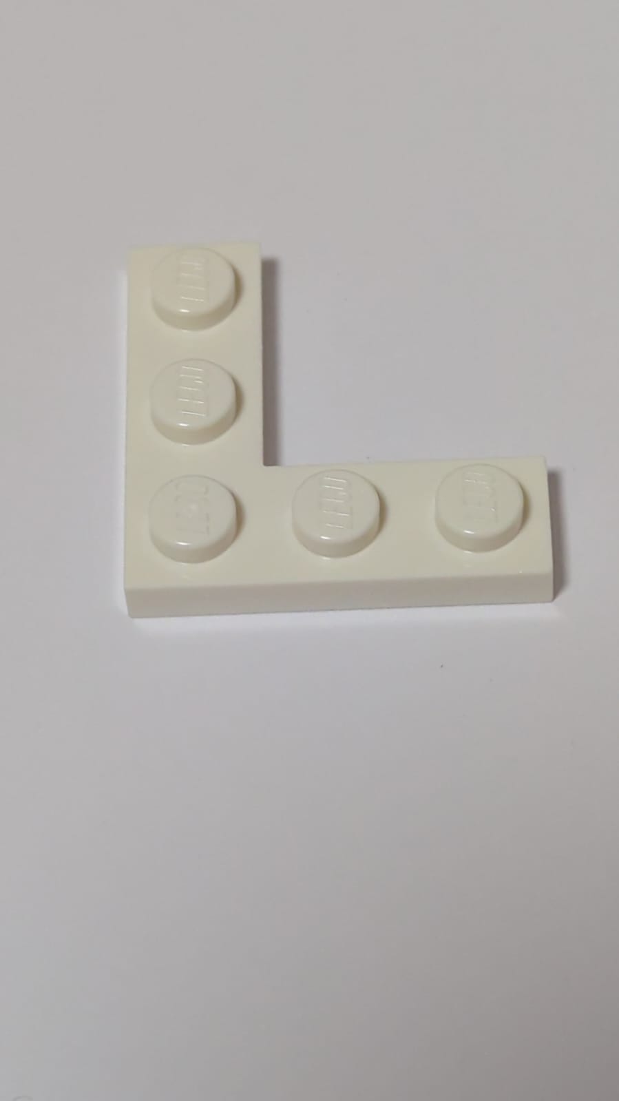 NEU Platte 3 x 3 Ecke weiß