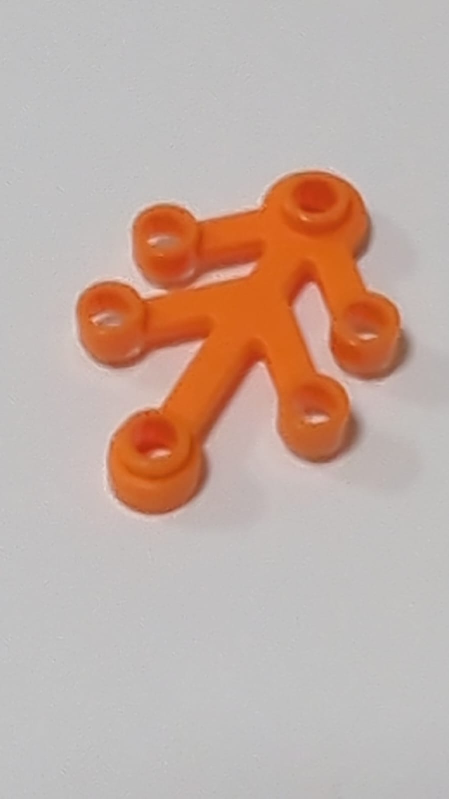 NEU Pflanzenblätter 4 x 3 orange