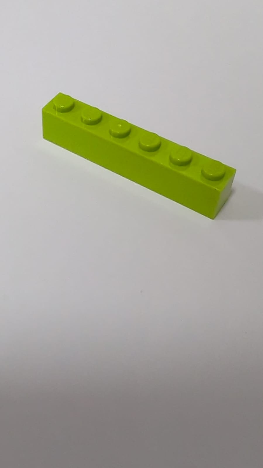 NEU Stein 1 x 6 lindgrün