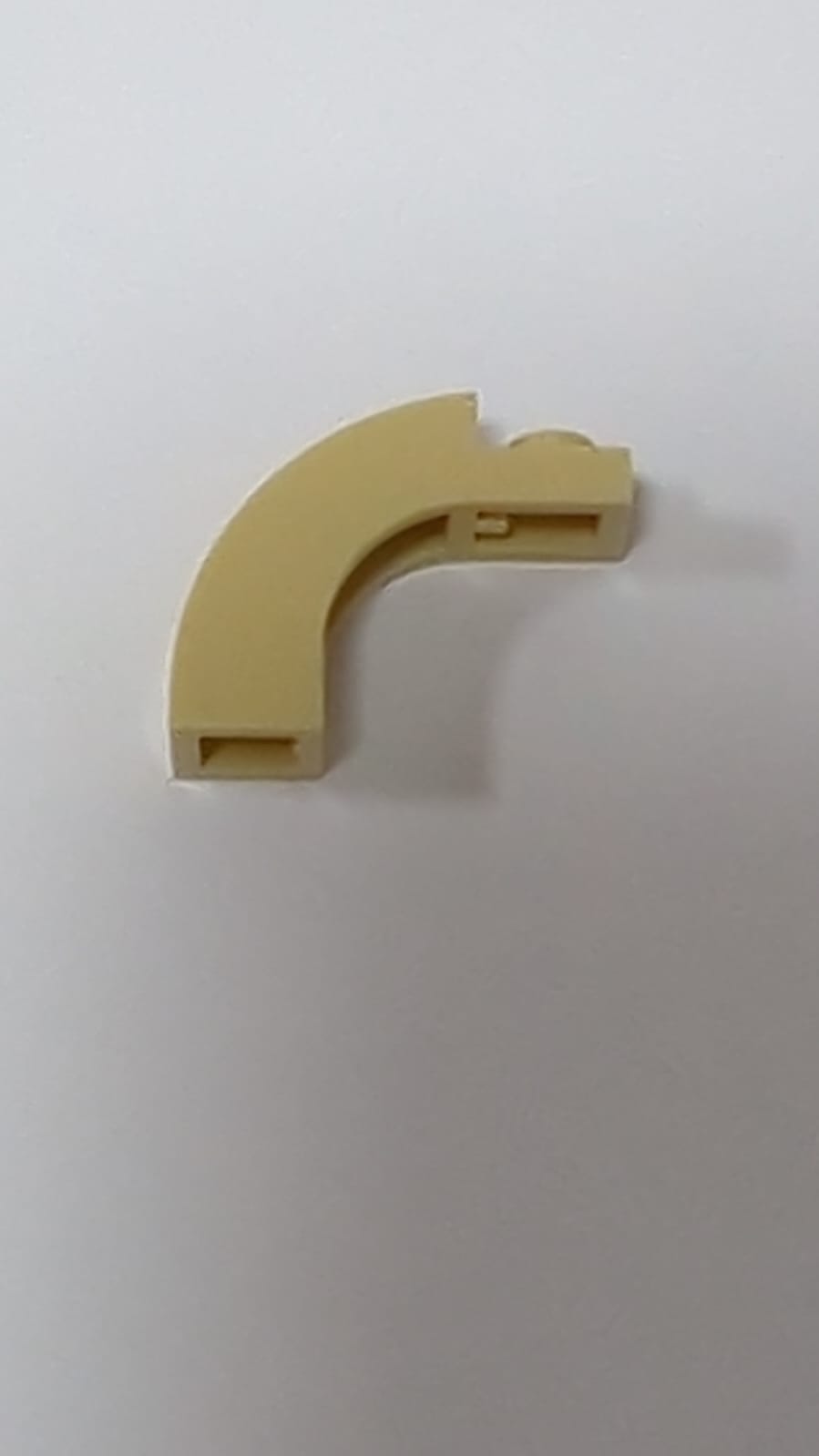 NEU Halbbogenstein 1 x 3 x 2 rund beige