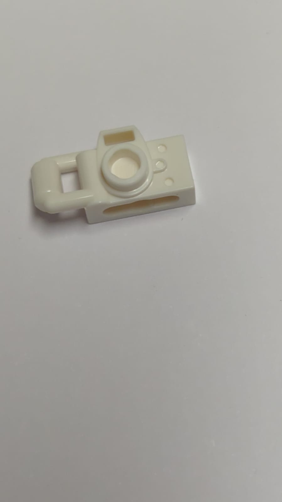 NEU Minifigur Utensil, Kamera, mit separatem Handgriff weiß