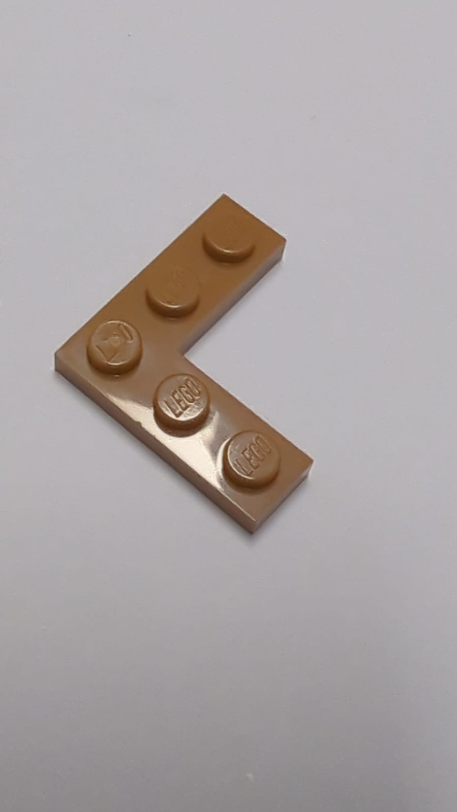 NEU Platte 3 x 3 Ecke nougat (medium)