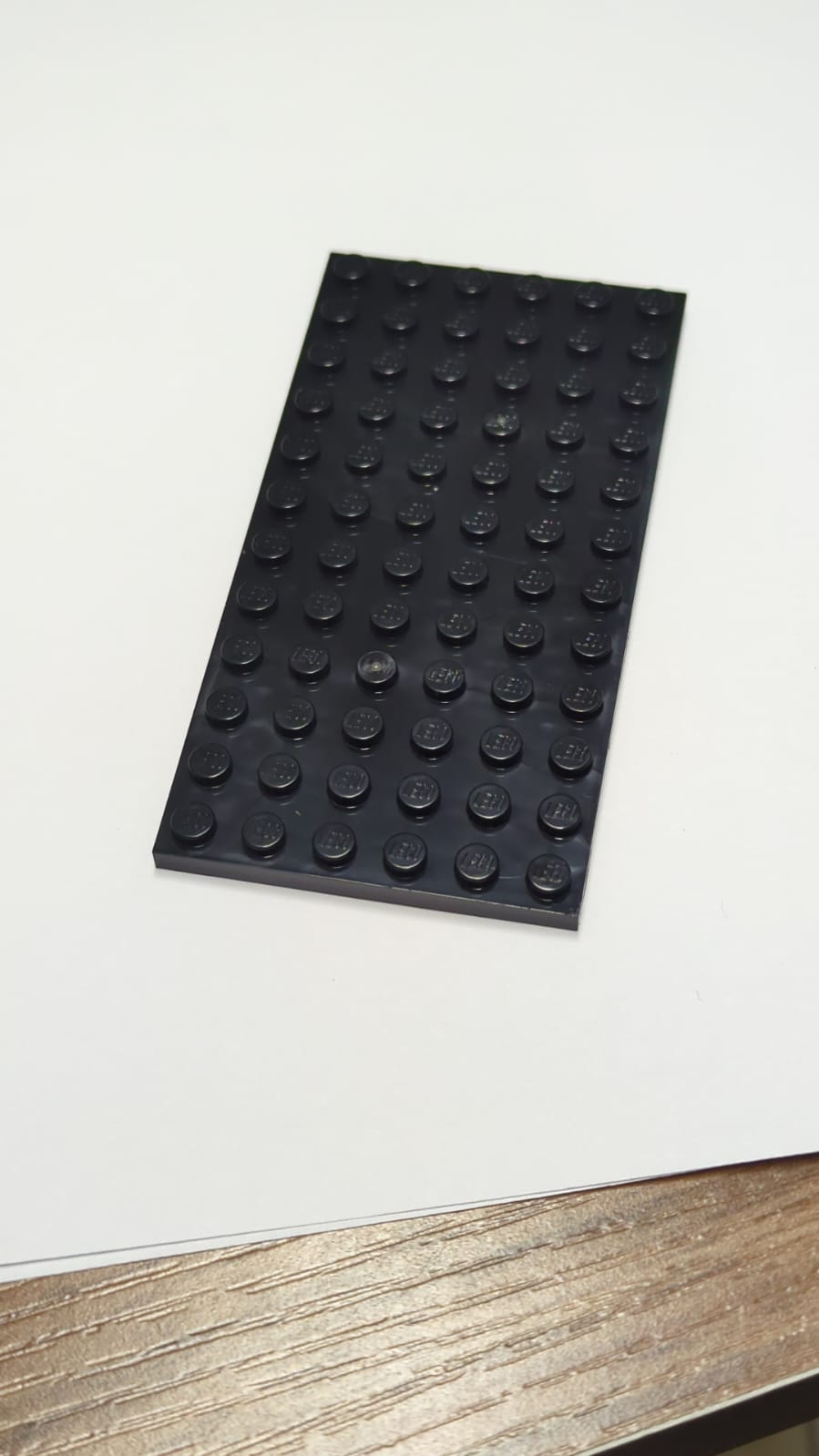 NEU Platte 6 x 12 schwarz