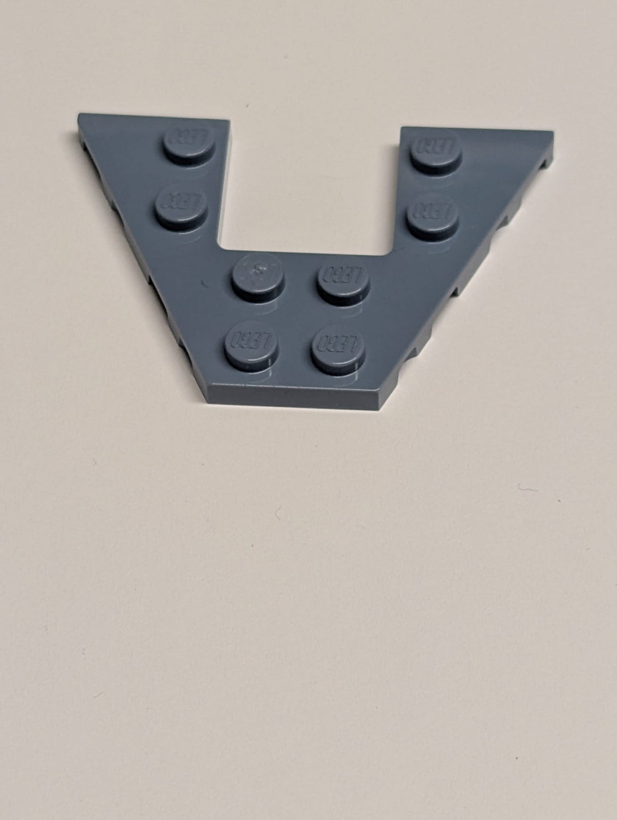 NEU Keilplatte 4 x 6 sandblau