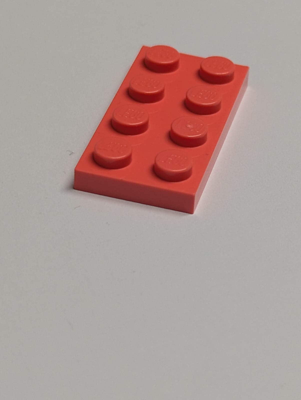 NEU Platte 2 x 4 koralle