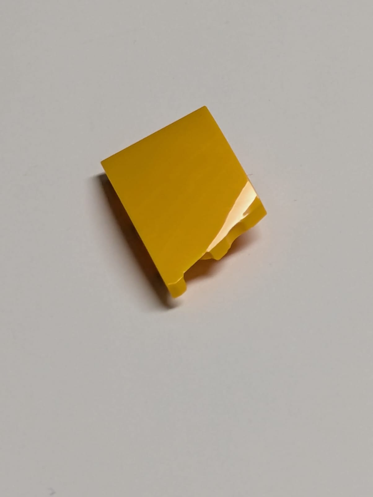 NEU Bogenstein 3 x 2 links, keine Noppen hellorange