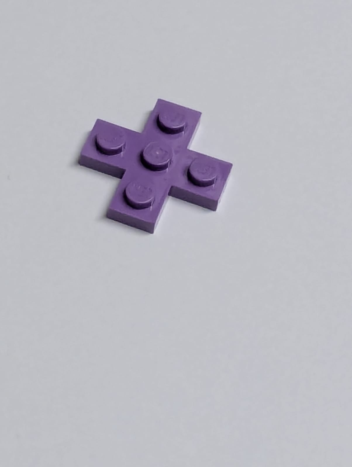 NEU Platte, modifiziert 3 x 3 Kreuz lavendel (medium)