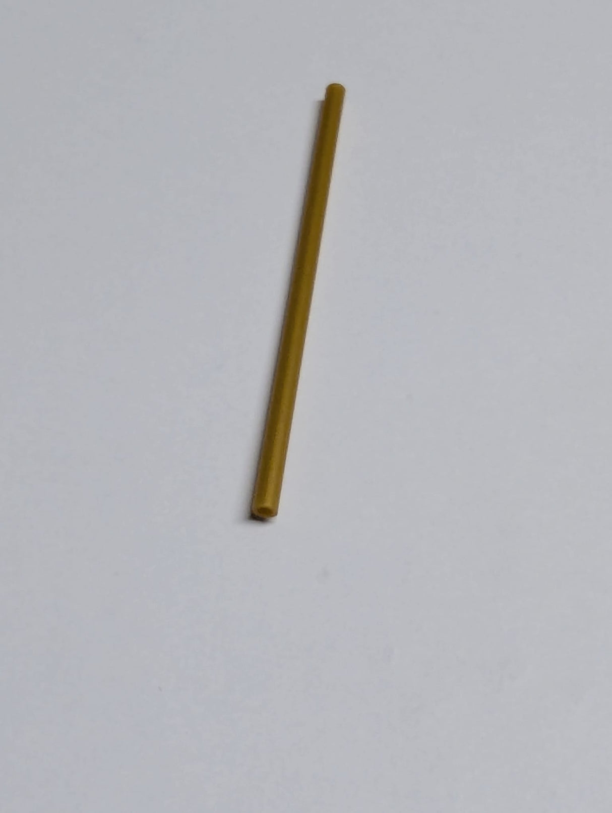 NEU Schlauch, starr 3 mm D. 10 L / 8,0 cm pearlgold