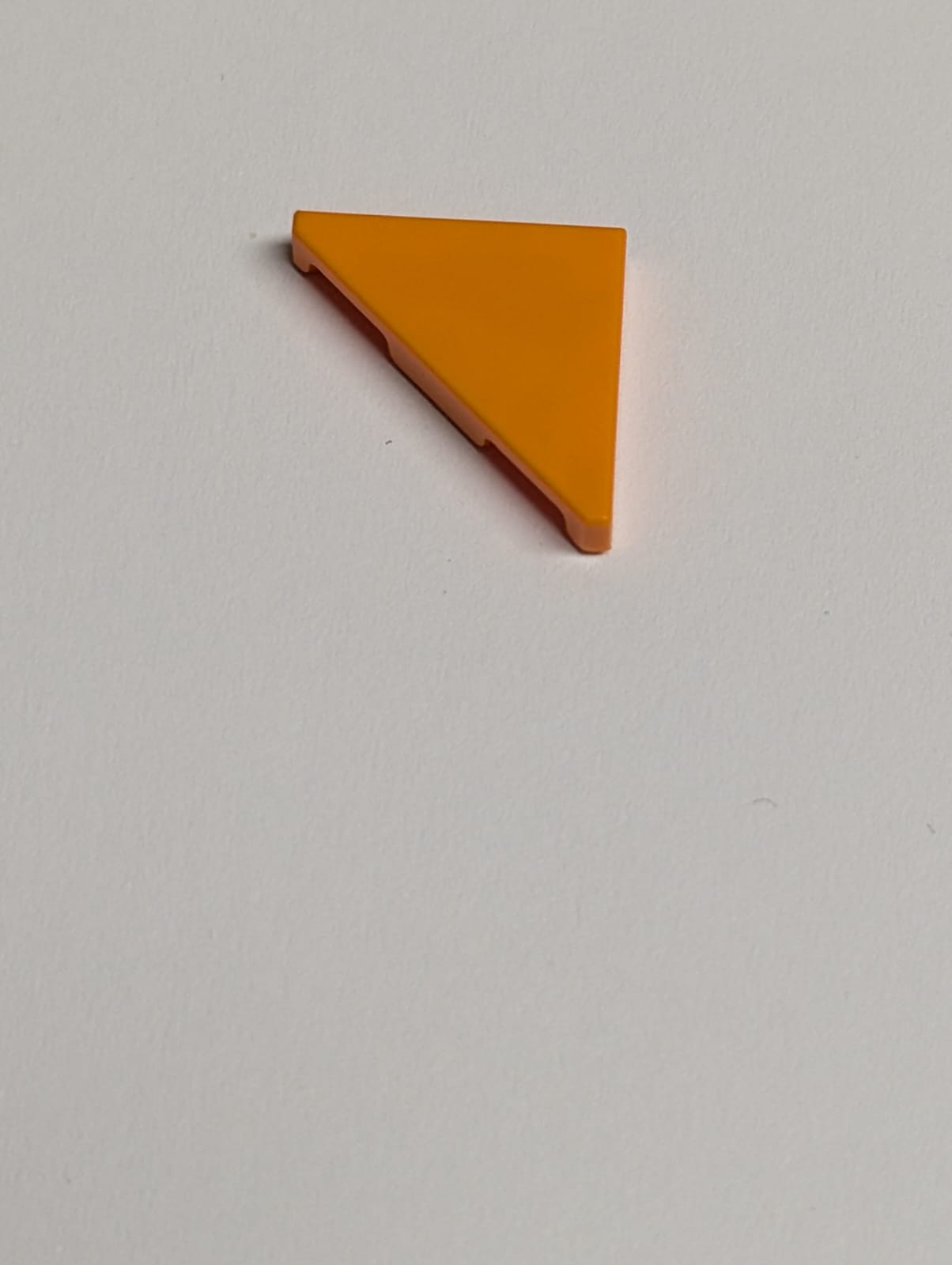 NEU Fliese, Modifiziert 2 x 2 Dreieckig orange
