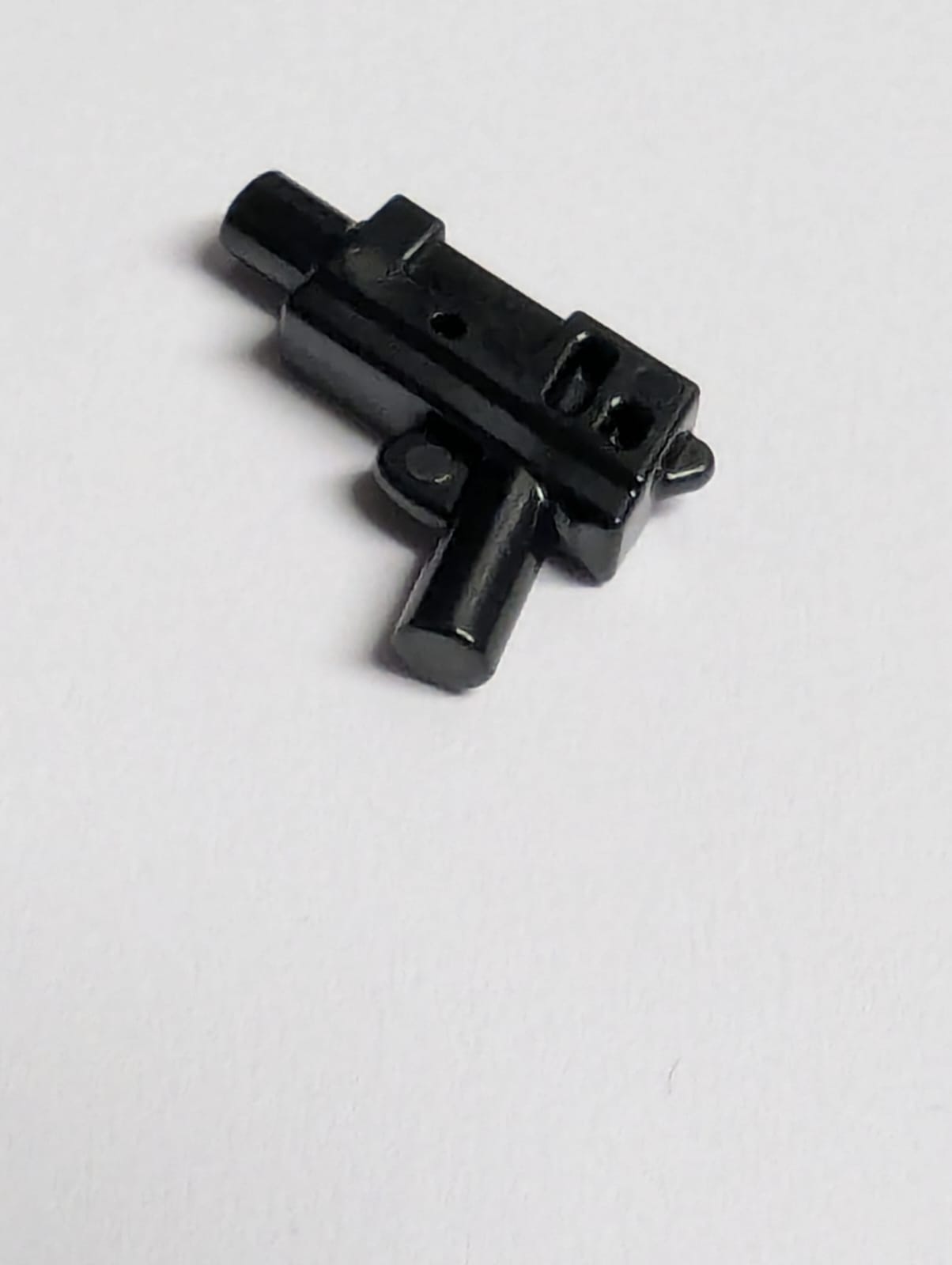 NEU Minifigure, Weapon Gun, Pistol Automatic Medium Barrel schwarz black