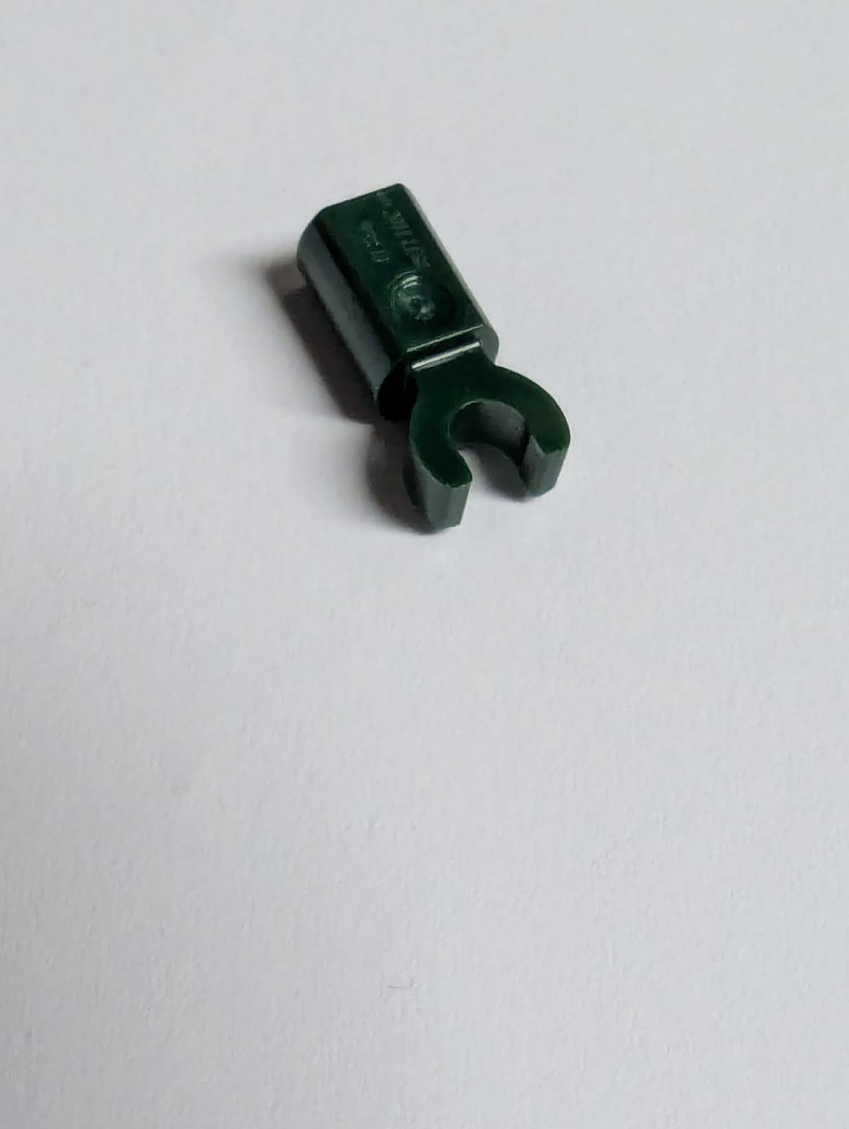 NEU Stangenhalter mit Clip dunkelgrün