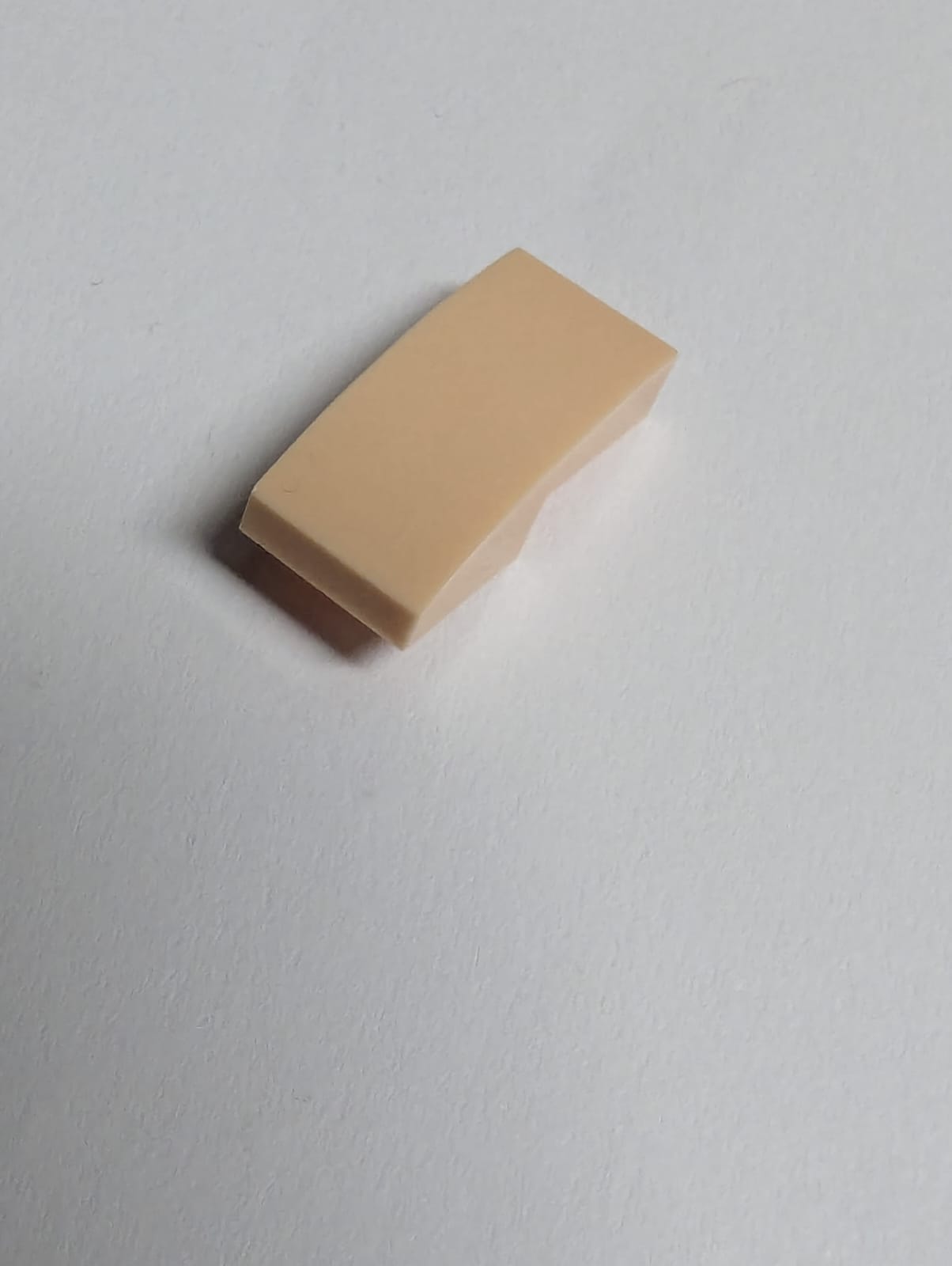 NEU Halbbogenstein 2 x 1 x 2/3 nougat (hell)