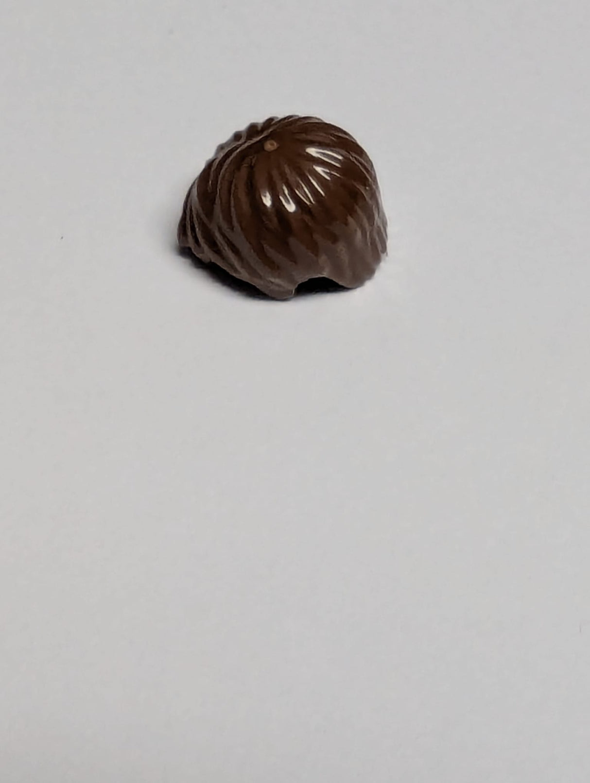 NEU Minifigure, Hair Short Tousled with Side Part neubraun reddish brown