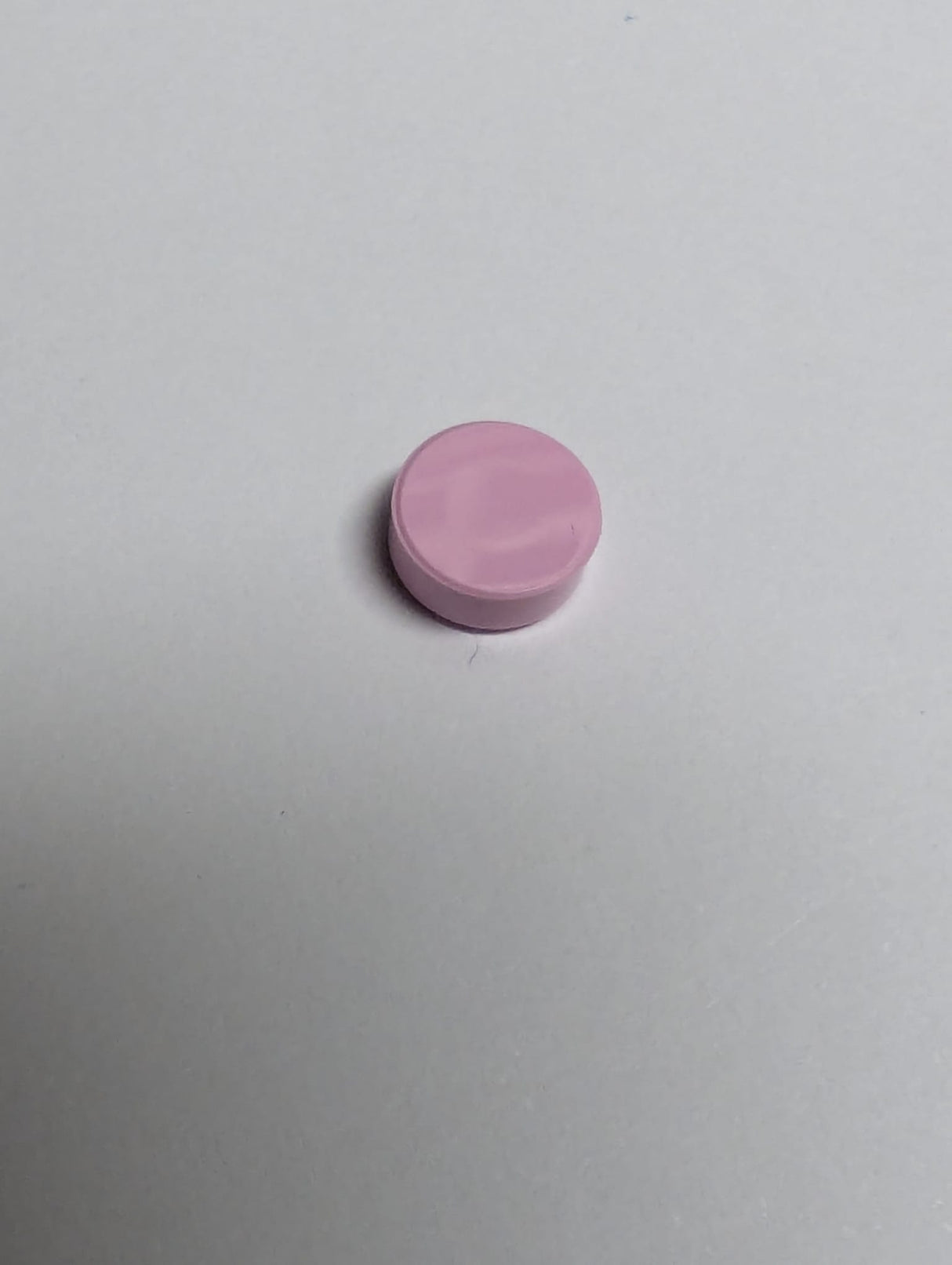 NEU Fliese, rund 1 x 1 rosa