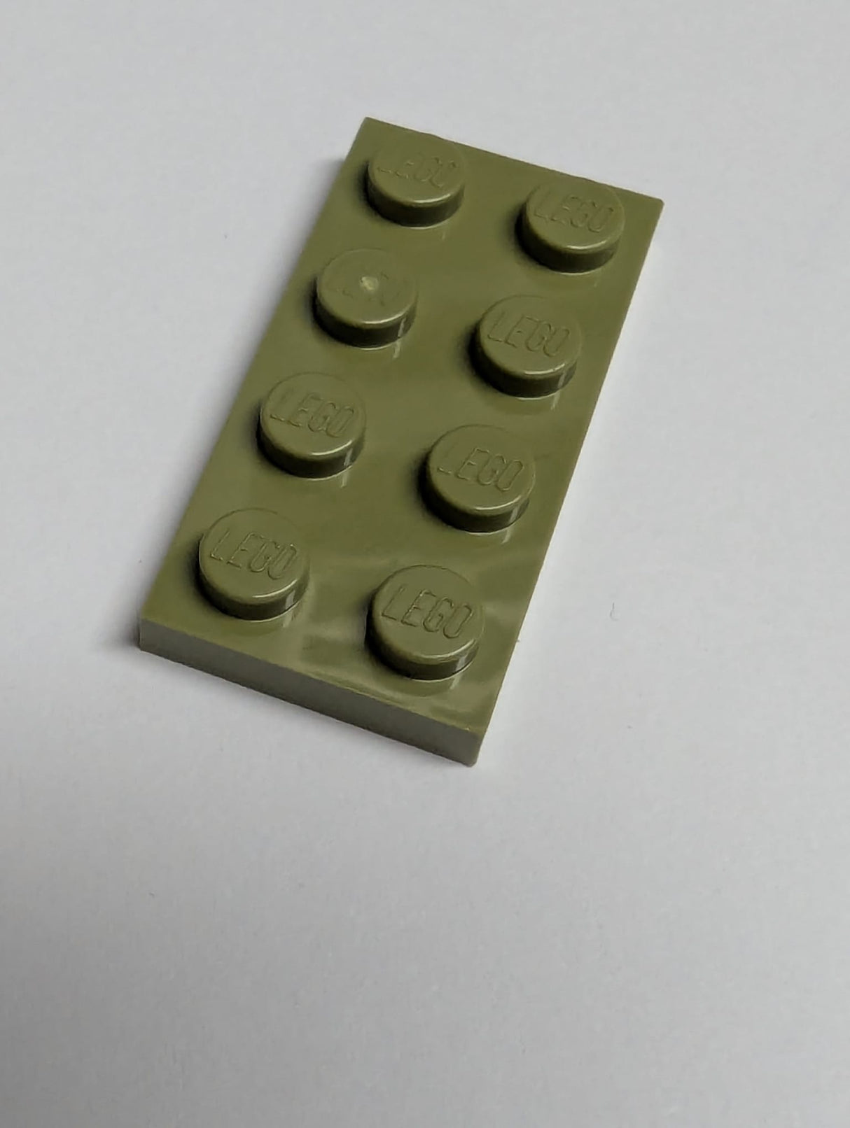 NEU Platte 2 x 4 olivgrün