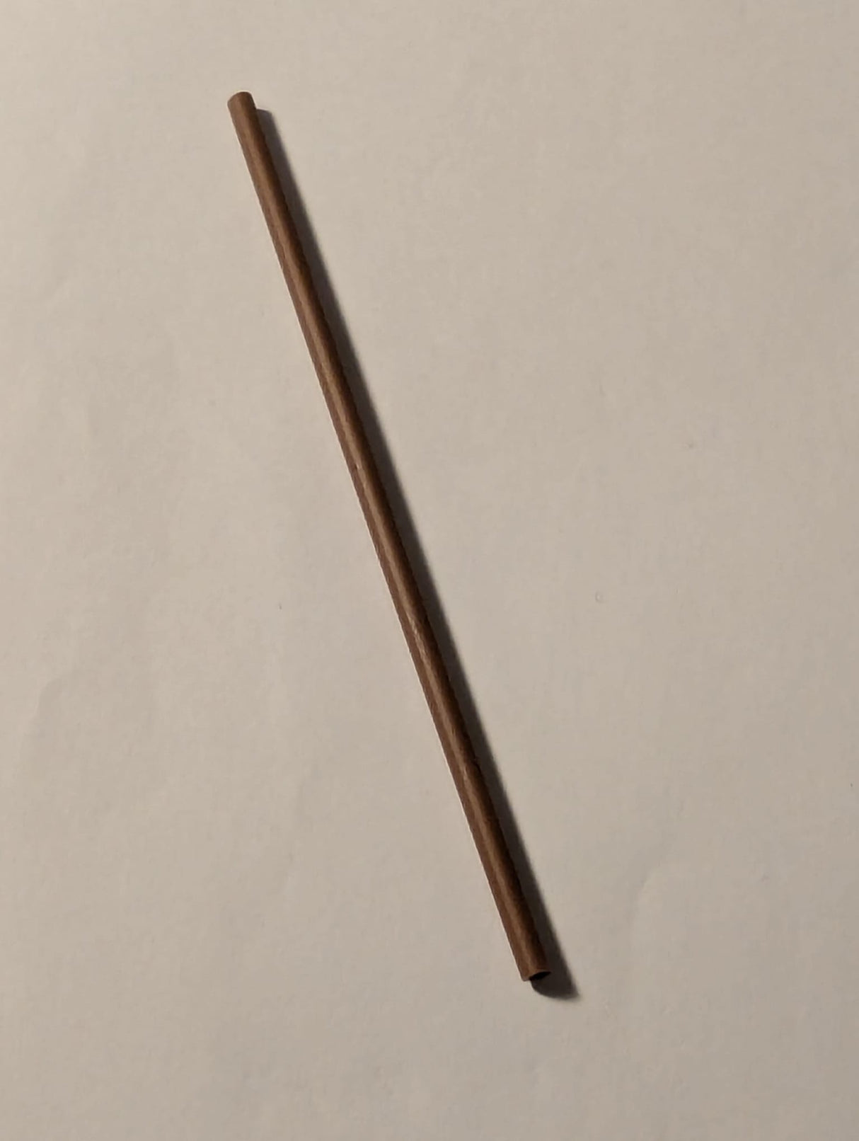 NEU Schlauch, starr 3 mm D. 14L / 11,2 cm neubraun