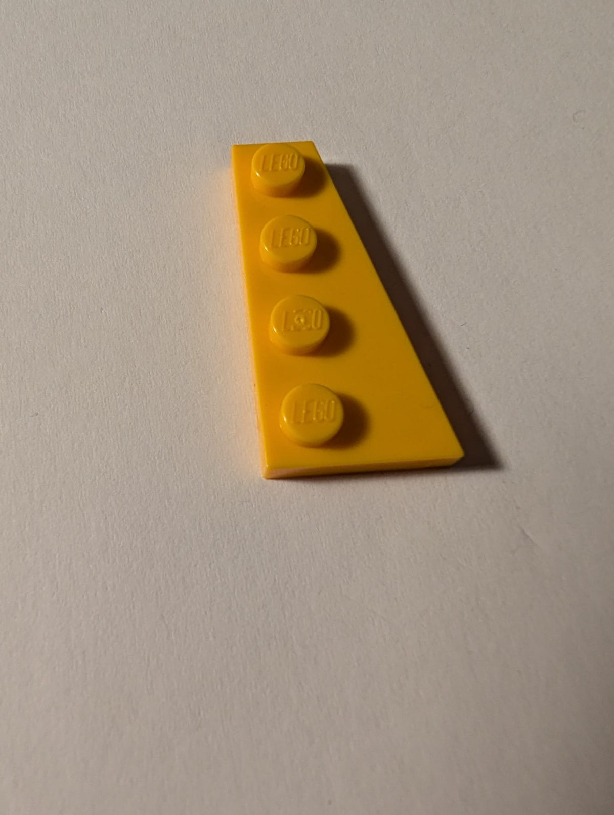NEU Flügelplatte 4 x 2 rechts hellorange